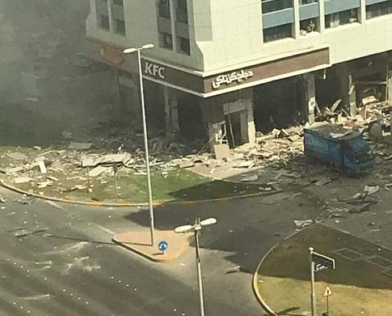 انفجار در رستوران آمریکایی ِابوظبی همزمان با اولین پرواز اسراییل به امارات