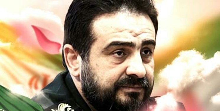 سردار علی خدادی به فرمانده اش حاج قاسم سلیمانی پیوست