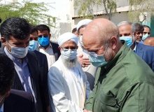 سفر رئیس مجلس به منطقه سیستان/ بازدید قالیباف از طرح انتقال آب به ۴۶هزار هکتار اراضی دشت سیستان