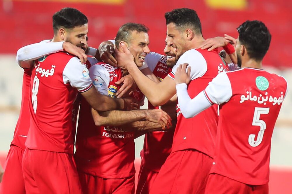 پیروزی پرگل و شیرین پرسپولیس