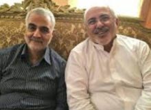 ظریف رسم رفاقت با حاج قاسم را به جا آورد