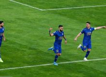 سوتی دفاع پرسپولیس در نیمه اول کار دستشان داد