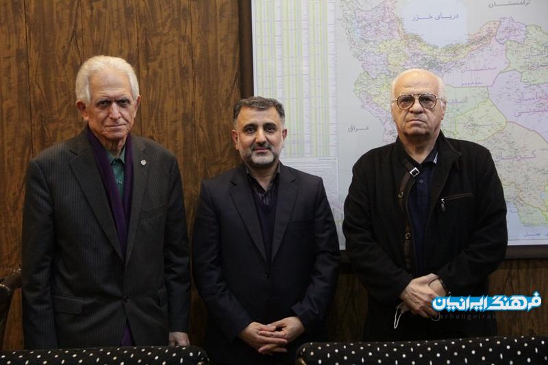 دیدار هدایتی، تکتاز و امیرآبادی با سرپرست فدراسیون پهلوانی