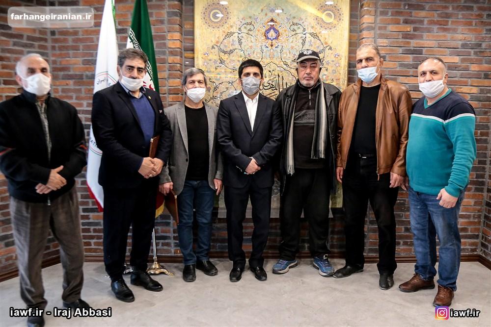 تقدیر از 3 پیشکسوت کشتی