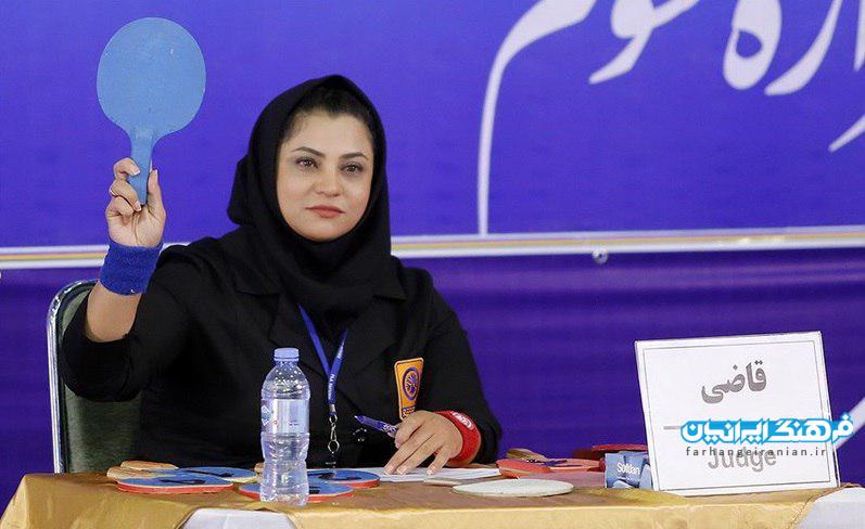 جفا در حق یک داور بین المللی زن کشتی !