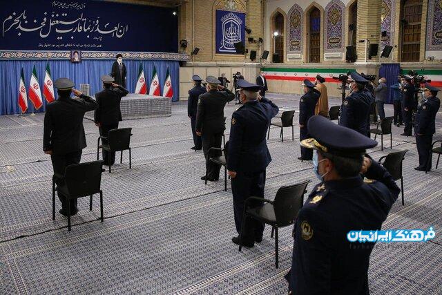 دیدار فرماندهان و کارکنان نیروی هوایی ارتش با فرمانده کل قوا