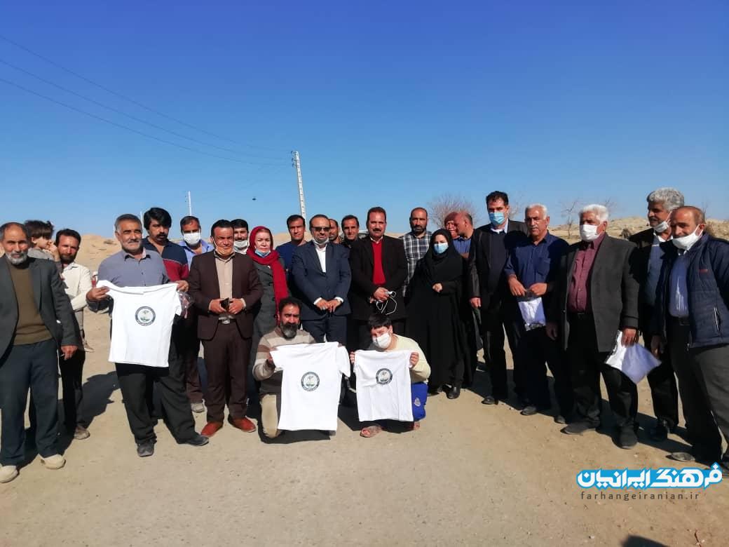 استقبال بخشدار مرکزی ورامین از احداث گود چوخه در روستای تاریخی محمدیه