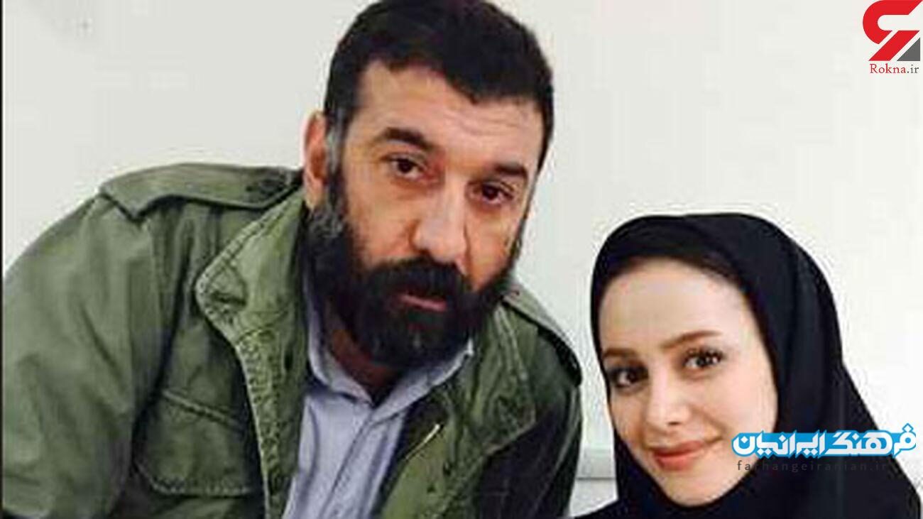 آخرین عکس پدر و دختری علی انصاریان