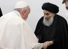 پاپ: دیدار با آیت الله سیستانی را فراموش نخواهم کرد