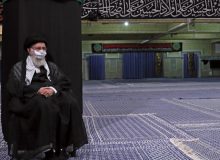مراسم عزاداری شهادت امام رضا (ع) در حضور رهبر انقلاب
