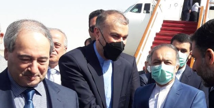 دومین سفر امیرعبداللهیان به دمشق پس از تصدی وزارت خارجه/با قدرت در کنار سوریه می‌مانیم