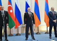 بیانیه مشترک رهبران روسیه، ارمنستان و جمهوری آذربایجان