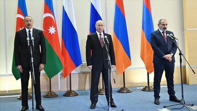 بیانیه مشترک رهبران روسیه، ارمنستان و جمهوری آذربایجان