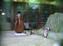 حضور امام خامنه‌ای در مرقد مطهر بنیانگذار انقلاب اسلامی