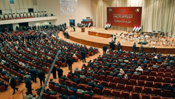 جلسه پارلمان عراق برای تعیین رئیس‌جمهور در میان تدابیر شدید امنیتی / اعضای جریان صدر «کفن پوش» آمدند