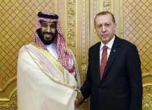 دیدار اردوغان با بن سلمان در ریاض