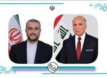 بررسی روند گفتگوهای تهران و ریاض در تماس تلفنی امیرعبداللهیان با وزیر خارجه عراق