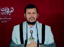 رهبر انصارالله: برای مقابله با پروژه آمریکا در خاورمیانه از هیچ تلاشی دریغ نمی‌کنیم