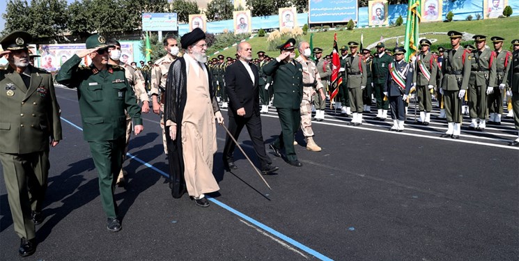 مراسم مشترک دانش‌آموختگی دانشگاه‌های نیروهای مسلح با حضور رهبر انقلاب برگزار شد