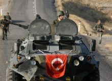 ارتش ترکیه شمال سوریه را بمباران کرد