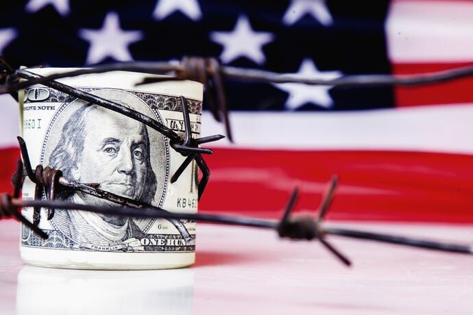 از کار افتادن ماشین تحریم آمریکا با حذف دلار از معاملات بین‌المللی