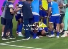 سجده رونالدو بعد از گلزنی+ عکس
