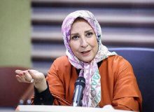 گریم عجیب و متفاوت خانم بازیگر