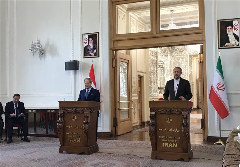 امیرعبداللهیان: شاهد پیشرفت‌هایی در اجرایی شدن توافقات اقتصادی و تجاری با سوریه هستیم