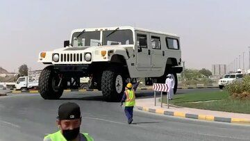 تصاویر شوکه کننده از غول پیکرترین خودروی جهان