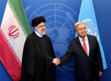 رئیسی در دیدار با گوترش: آماده مشارکت برای گسترش صلح و امنیت جهانی هستیم