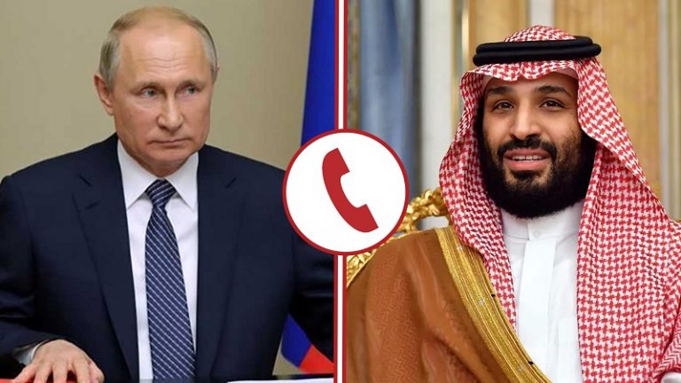 گفت‌وگوی تلفنی پوتین و بن‌سلمان درباره تقویت همکاری و کاهش تولید نفت