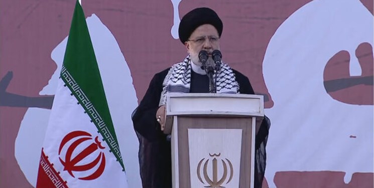 رئیسی: شکست اسرائیل با جنایت جنگی و کشتار مردم جبران نخواهد