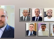 درخواست قالیباف برای برگزاری فوری نشست روسای مجالس کشورهای اسلامی با هدف توقف جنایات صهیونیست‌ها