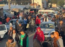 بازگشت آوارگان به سمت شمال نوار غزه با وجود تهدیدهای اشغالگران