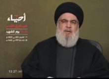 سید حسن نصرالله: آمریکا جنگ غزه را مدیریت می‌کند