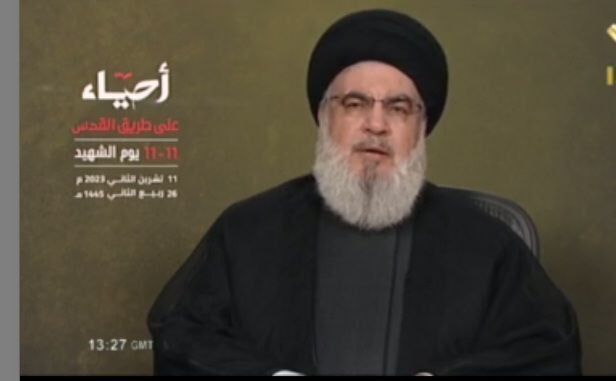 سید حسن نصرالله: آمریکا جنگ غزه را مدیریت می‌کند