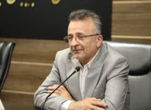 توپ والیبال روی تور تعلیق!