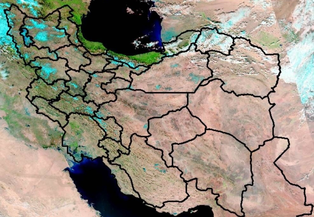 سفیدپوش شدن ۶ میلیون هکتار از اراضی کشور در بارش‌های اخیر