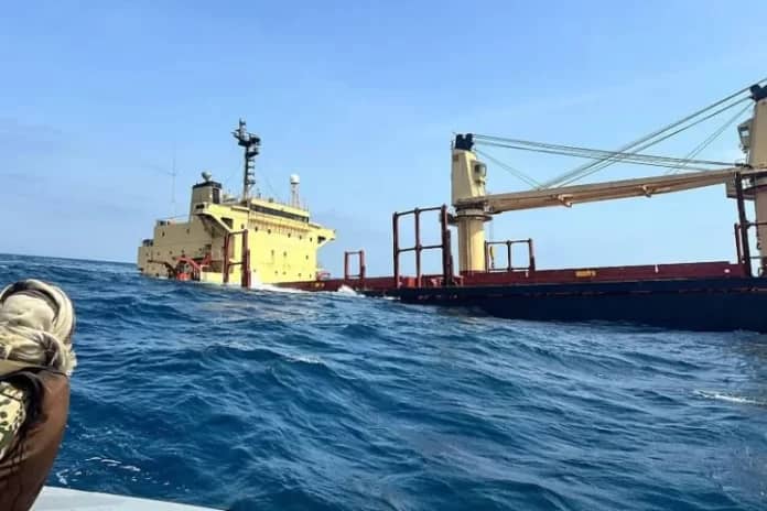 نیروهای آمریکایی از درگیری با ۶ پهپاد حوثی بر فراز دریای سرخ خبر دادند
