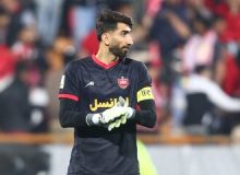 عکس‌| بیرانوند در دربی پرسپولیسی‌ها را ترساند!