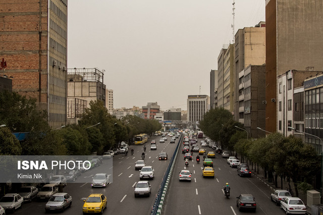 هوای تهران در وضعیت «نارنجی»