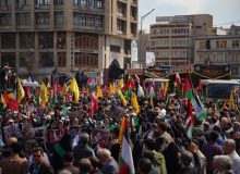 تهرانی‌ها در حمایت از مردم فلسطین به خیابان‌ها آمدند