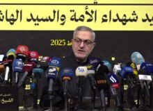 شرکت نمایندگان ۷۹ کشور در مراسم تشییع شهیدان سید حسن نصرالله و هاشم صفی الدین