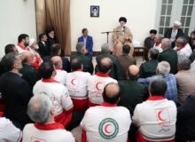 رهبر انقلاب: امدادگران مظهر انسان دوستی هستند