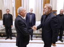 لاریجانی: توافق امنیتی ایران و عراق، بستر امنیت پایدار منطقه را فراهم می‌کند