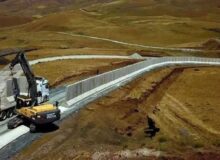 نصب ۱۳۰ کیلومتر دیوار مرزی خراسان رضوی با کشور افغانستان