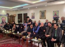 مجریان تلویزیون در منزل علی لاریجانی/ او معمار دیپلماسی رسانه‌ای ایران اسلامی بود