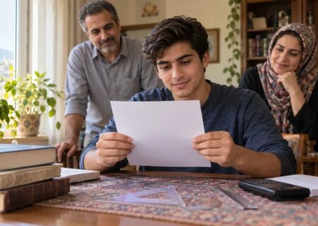 آرامش والدین، پشتوانه فرزندان در روزهای انتخاب رشته